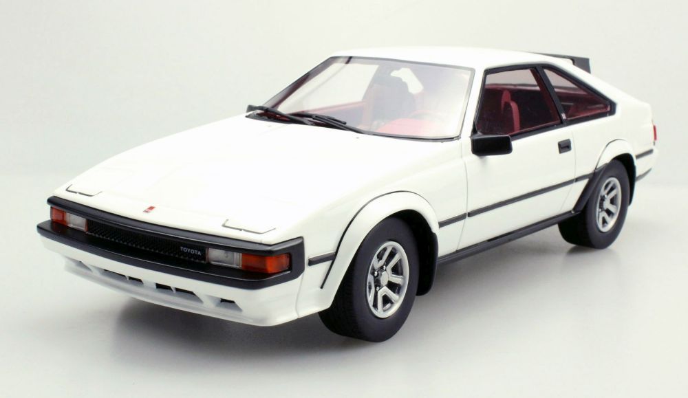 Toyota Celica Supra MK2, white - John Ayrey Die Casts
